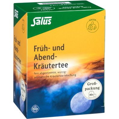 Früh- und Abend-Kräutertee bio Salus