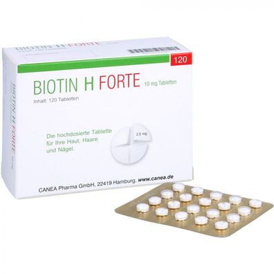 Biotin H Forte 10 mg Tabletten