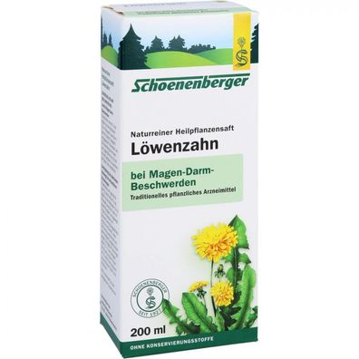 Lowenzahnsaft Schoenenberger