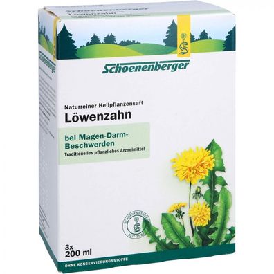 Loewenzahn Schoenenberger Heilpflanzensäfte