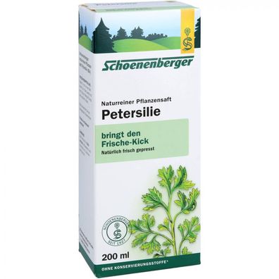 Petersilie Schoenenberger Heilpflanzensäfte