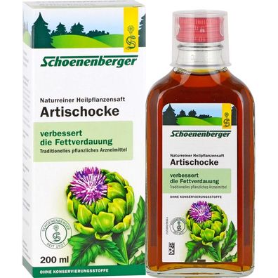 Artischockensaft Schoenenberger