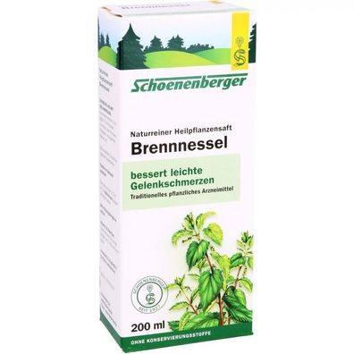 Brennnesselsaft Schoenenberger