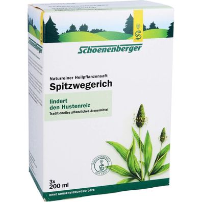 Spitzwegerich Schoenenberger Heilpflanzensäfte