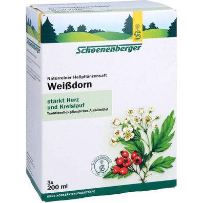 Weissdorn Schoenenberger Heilpflanzensäfte