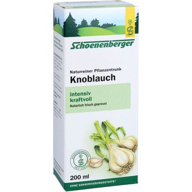 Knoblauch Naturreiner Pflanzentr. Schoenenberger