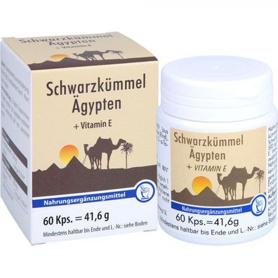 Schwarzkümmel Ägypten + Vitamin E