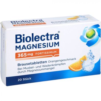 Biolectra Magnesium 365 fortissimum Orange