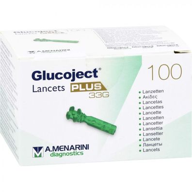 Glucoject Lancets PLUS 33G