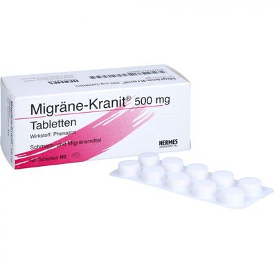 Migräne-Kranit 500mg Tabletten