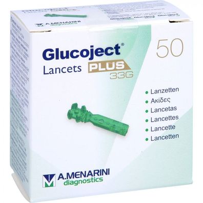 Glucoject Lancets PLUS 33G