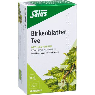 Birkenblätter Arzneitee Betulae folium bio Salus