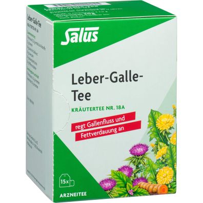 Leber-Galle-Tee Kräutertee Nr. 18a Salus