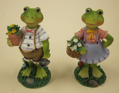 FROSCH Deko - SET - Variation: Set bestehend aus beiden Fröschen