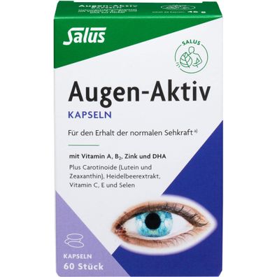 Augen-Aktiv Kapseln Salus