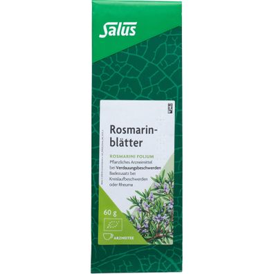 Rosmarinblätter Arzneitee Rosmarini folium Salus