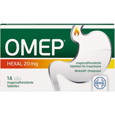 Omep HEXAL 20mg magensaftresistente Tabletten