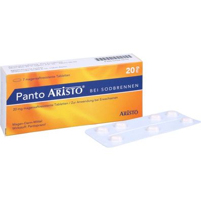 Panto Aristo bei Sodbrennen 20mg msr. Tabletten