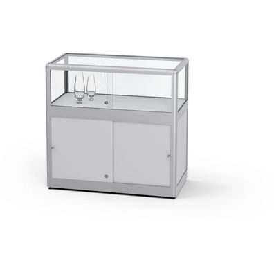 18. VERTUM 260 G S Tischvitrine | RAL pulverbeschichtet