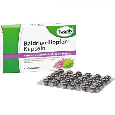 Baldrian-Hopfen-Kapseln Twardy