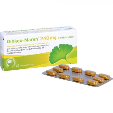 Ginkgo-Maren 240mg Filmtabletten