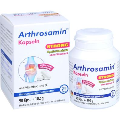 Arthrosamin strong ohne Vitamin K Kapseln