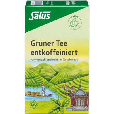 Grüner Tee entkoffeiniert bio Salus