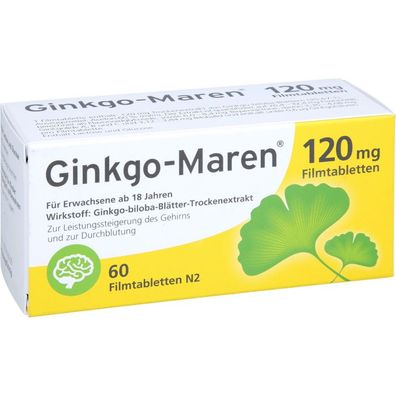 Ginkgo-Maren 120mg Filmtabletten