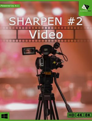 Sharpen Video #2 Standard - Videos professionell schï¿½rfen - PC Download Version