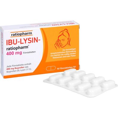 IBU-LYSIN-ratiopharm 400 mg Filmtabletten