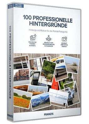 100 professionelle Hintergrï¿½nde - Franzis - PC Download Version