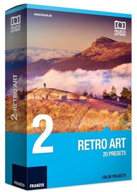 Preset Collection 2 - Retro Art fï¿½r COLOR projects -Franzis -PC Download Version