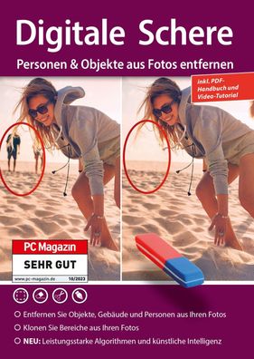 Digitale Schere - Objekte und Personen aus Fotos entfernen - PC Download Version