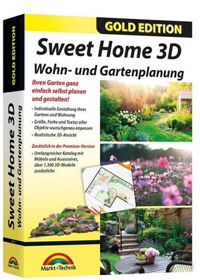 Sweet Home 3D Wohn- und Gartenplaner inkl. PDF Handbuch - PC Download Version