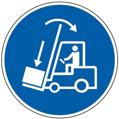 Fahren mit gesenkter Last, praxisbewährt, Kunststoff, ß 200mm