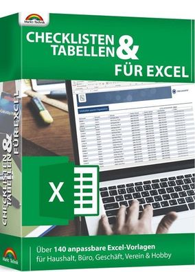 Excel-Checklisten und Tabellen - ï¿½ber 140 Vorlagen - PC - Download