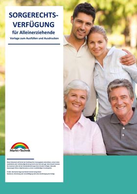 Mustervorlagen fï¿½r Word - Sorgerechtsverfï¿½gung fï¿½r Eltern und Alleinerziehende