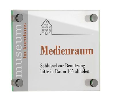 Galerie Térschild DIN A5, Format: 148x210 mm + 4 Halter i7326