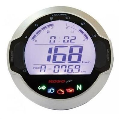 Koso D64 DL-03S Tachometer & Drehzahlmesser Signalleuchten LCD Motorrad Roller,