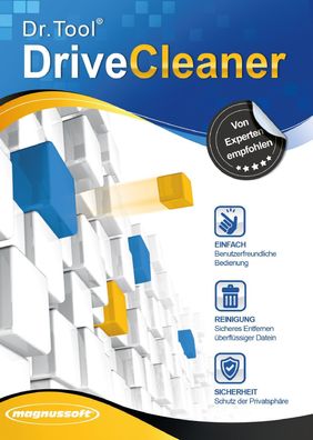 Dr. Tool Drive Cleaner - Registry Cleaner - fï¿½r 3 PCs -Download Version