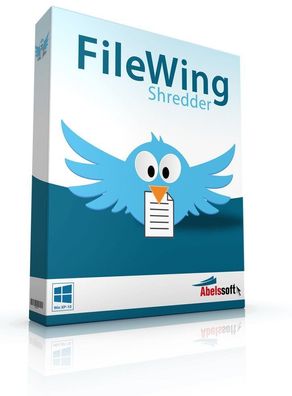 FileWing Shredder Pro - Daten shreddern, lï¿½schen, sicher vernichten - ESD