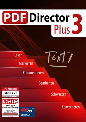 PDF Director 3 Plus - PDF Editor - Formulare -Konvertieren -PC Download Version