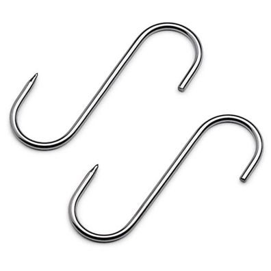 Fr. Dick 5x Küchenhaken 14 cm Edelstahl Räucherhaken Fleischerhaken Metzgerhaken