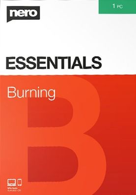 Nero Burn Express Essentials 2022 - Lizenz fï¿½r 1 PC - Download Version