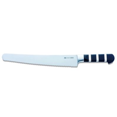 Dick langes Edelstahl Universalmesser 26 cm mit Wellenschliff