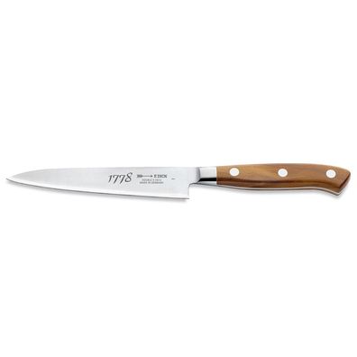 Dick hochwertiges kleines Officemesser 12 cm mit Holzgriff