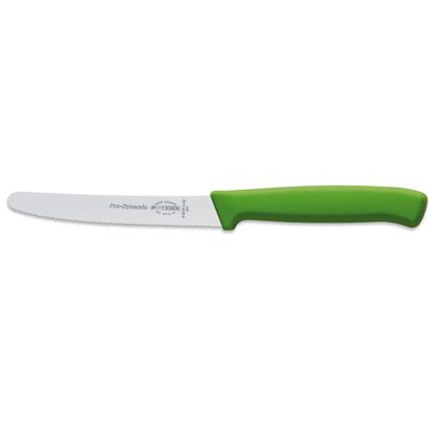 Dick Tomatenmesser Brötchenmesser FrühstücksmesserWellenschliff 11 cm grün