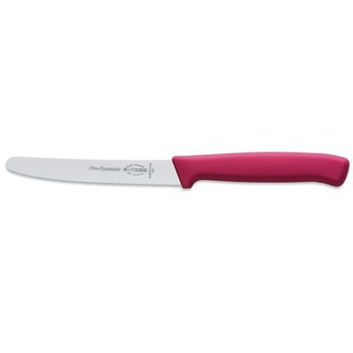 Dick Tomatenmesser Brötchenmesser FrühstücksmesserWellenschliff 11 cm pink