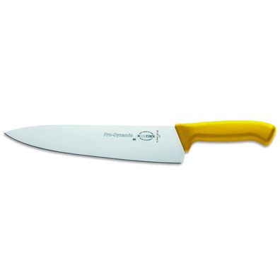 Dick Kochmesser Küchenmesser Fleischmesser Fischmesser Kräutermesser 26 cm gelb