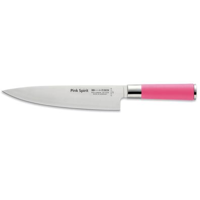 Dick großes Kochmesser 21 cm Klinge rostfreier Stahl Pink Spirit